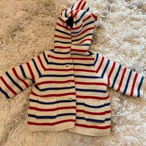 Baby Gap hooded cardigan